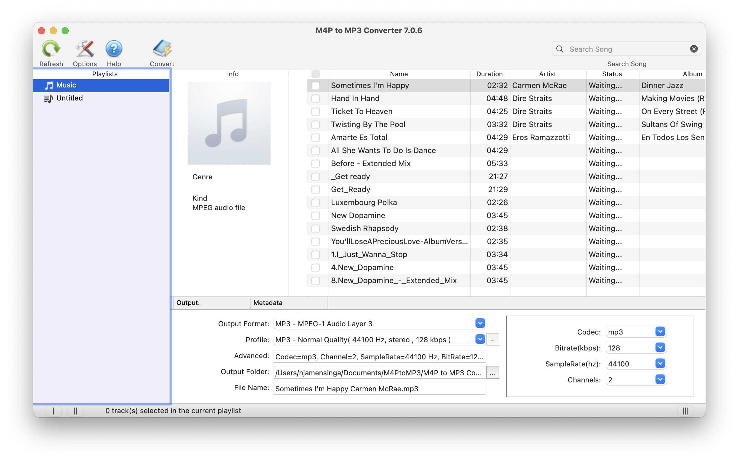 how to convert protected m4p to mp3