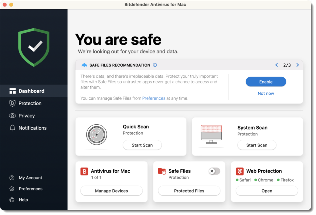 Bitdefender Antivirus for Mac review