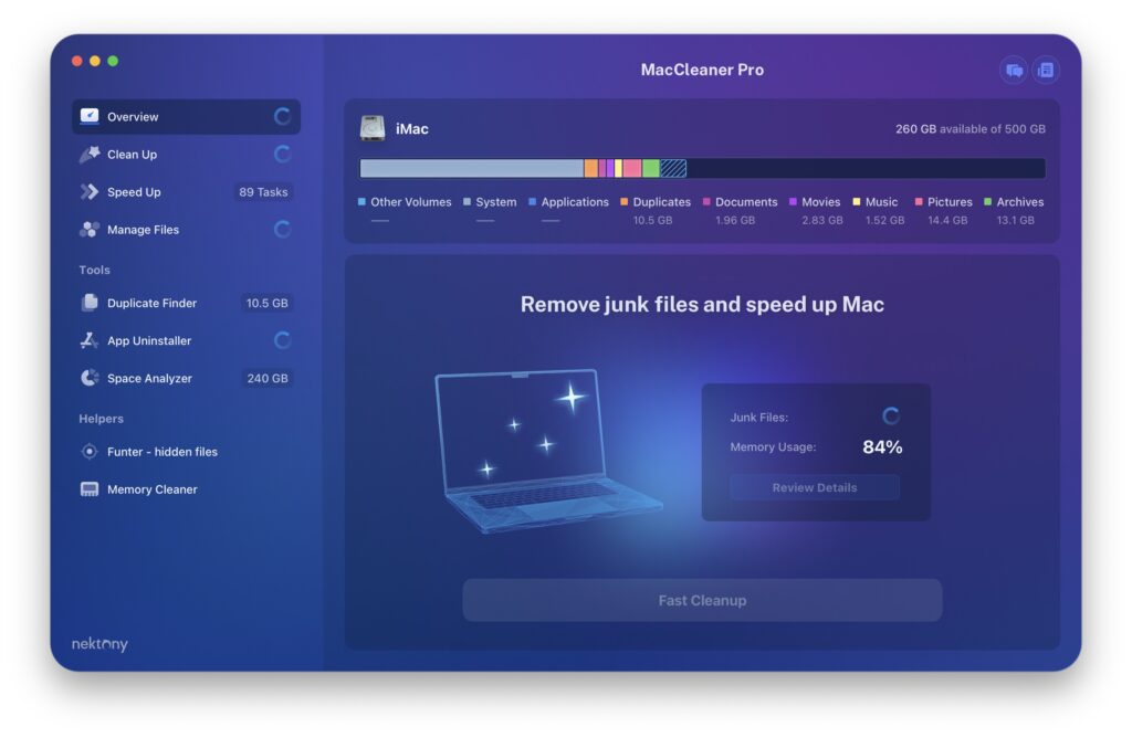 Nektony MacCleaner Pro 3 for Mac review